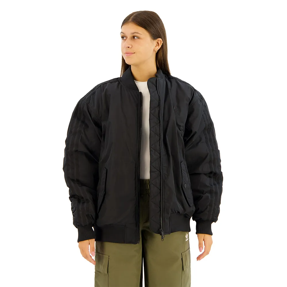 Куртка adidas Originals Oversized SST bomber, черный 
Куртка adidas Originals Oversized SST bomber, черный
