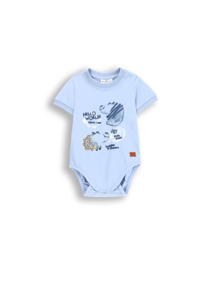 Coccodrillo Боди с короткими рукавами, синего цвета
Coccodrillo Боди с короткими рукавами, синего цвета