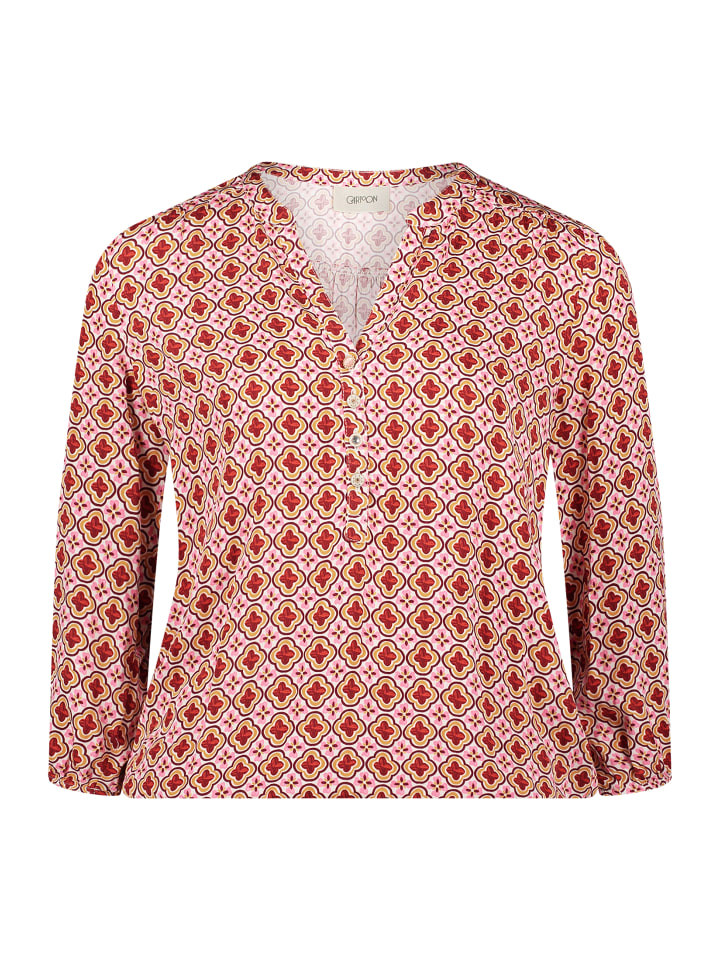 Повседневная блузка с узором в кремово-розовом цвете CARTOON
Повседневная блузка с узором в кремово-розовом цвете CARTOON