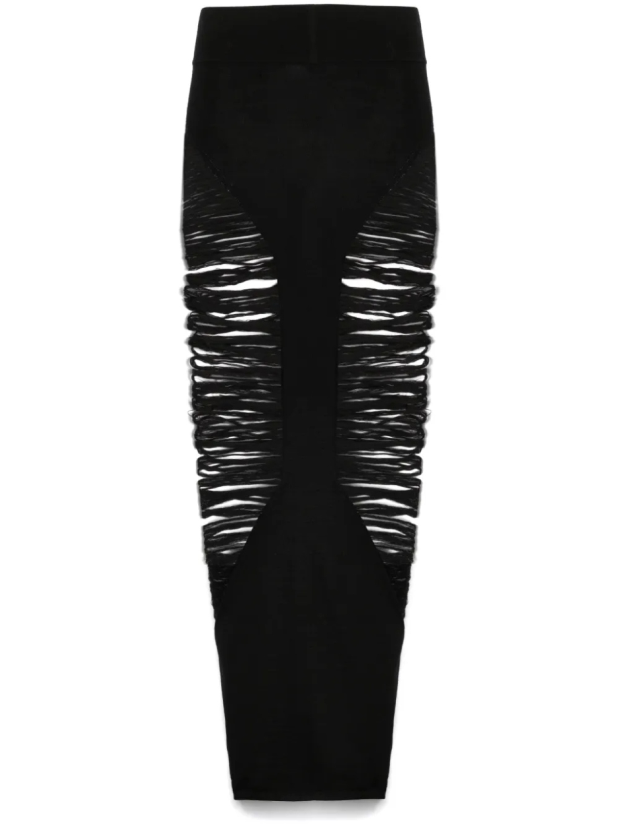 Rick Owens юбка макси Pillar, черный 
Rick Owens юбка макси Pillar, черный