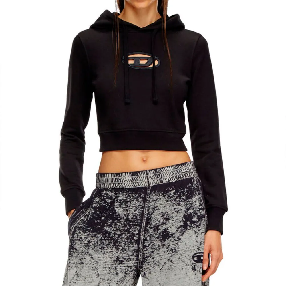 Худи Diesel F-Slimmy, черный 
Худи Diesel F-Slimmy, черный