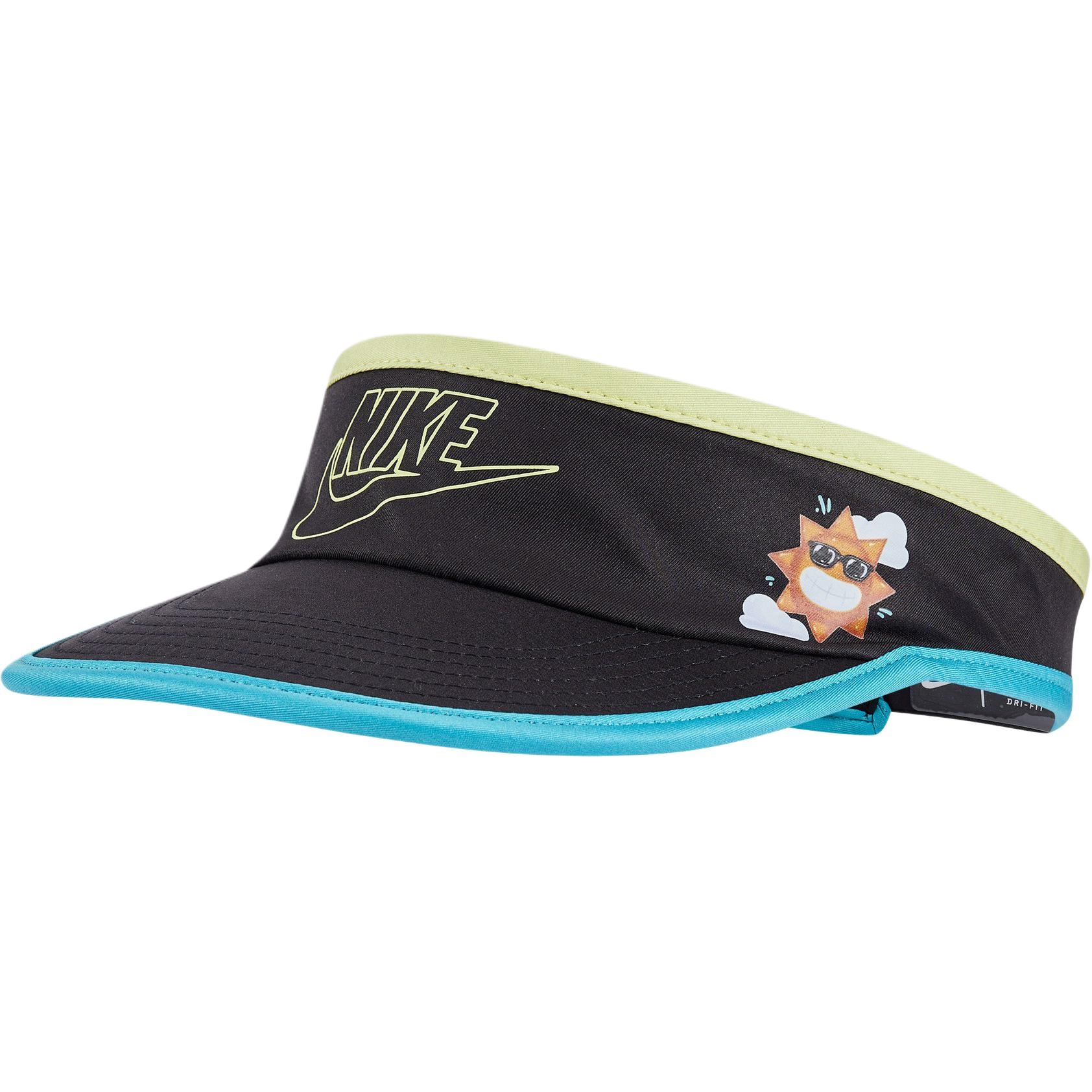 Nike Детская солнцезащитная шапка из полиэстера черная, Black
Nike Детская солнцезащитная шапка из полиэстера черная, Black
