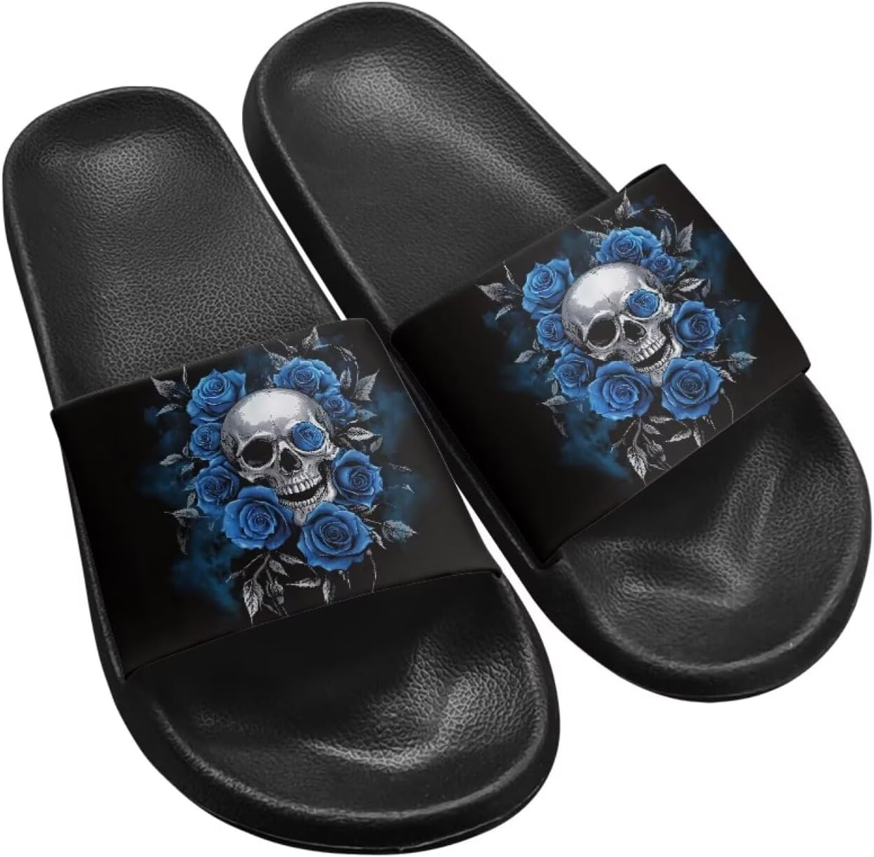 Мужские шлепанцы Twousenru с забавным стильным узором черепа, противоскользящие, быстро сохнущие для душа, EVA, удобные для путешествий, домашние и уличные, синий
Мужские шлепанцы Twousenru с забавным стильным узором черепа, противоскользящие, быстро сохнущие для душа, EVA, удобные для путешествий, домашние и уличные, синий