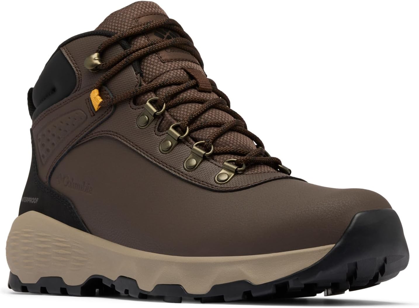 Columbia Mens Newton Wander Leather, Cordovan/Raw Honey
Columbia Mens Newton Wander Leather, Cordovan/Raw Honey
