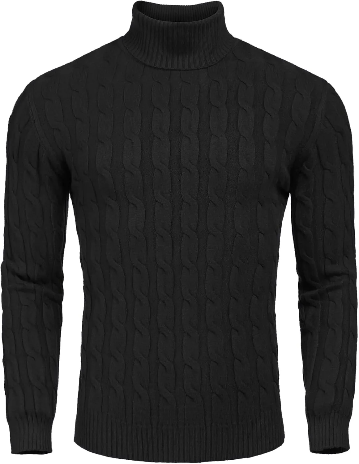 COOFANDY мужской свитер с воротником-стойкой Slim Fit
COOFANDY мужской свитер с воротником-стойкой Slim Fit