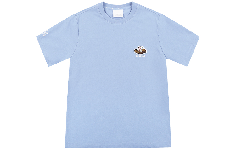 Футболка с логотипом Unisex Светло-голубая MLB 
Футболка с логотипом Unisex Светло-голубая MLB