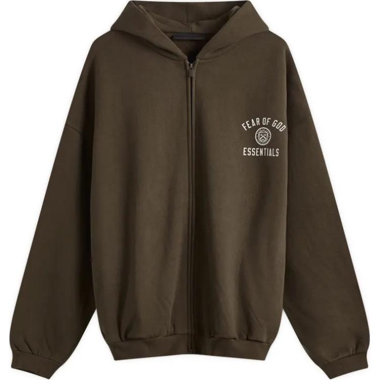 Худи с логотипом Fear Of God Essentials, коричневый
Худи с логотипом Fear Of God Essentials, коричневый
