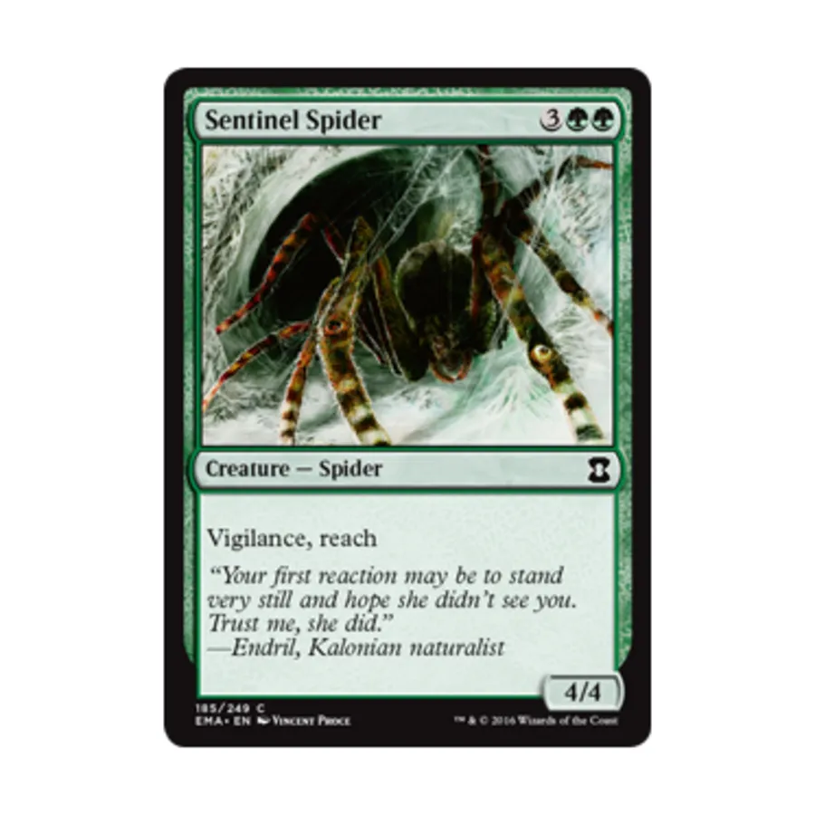 CCG Страж-паук (С), MTG - Eternal Masters
CCG Страж-паук (С), MTG - Eternal Masters