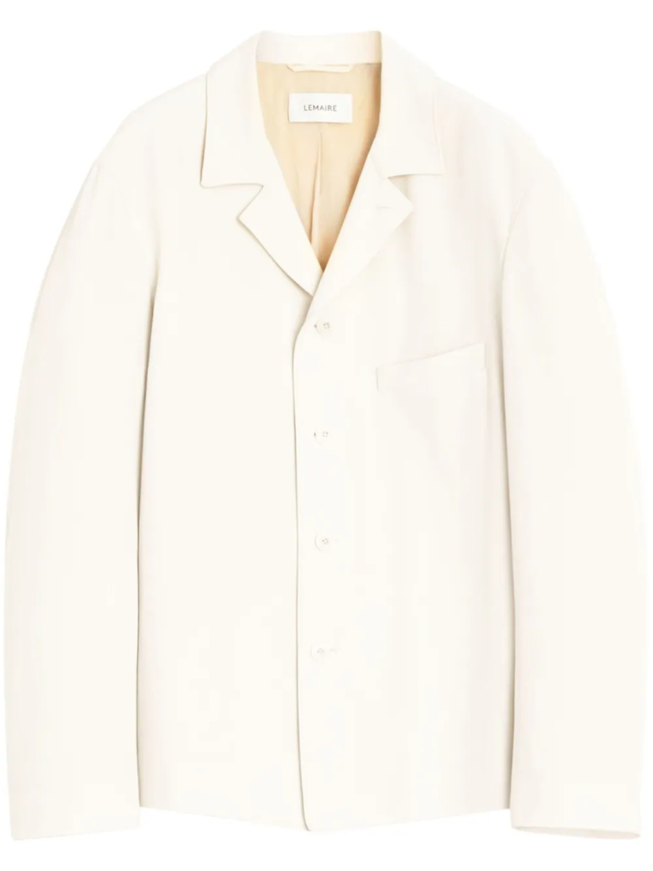 Куртка-рубашка строгого кроя LEMAIRE, нейтральный
Куртка-рубашка строгого кроя LEMAIRE, нейтральный