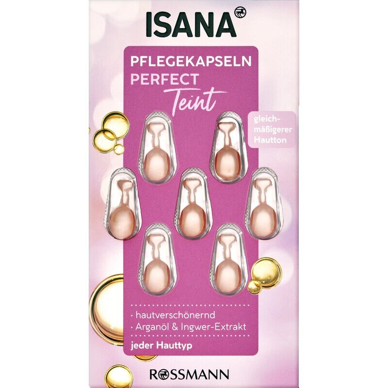 Капсулы для идеального ухода за кожей лица ISANA, 2,7 шт.
Капсулы для идеального ухода за кожей лица ISANA, 2,7 шт.