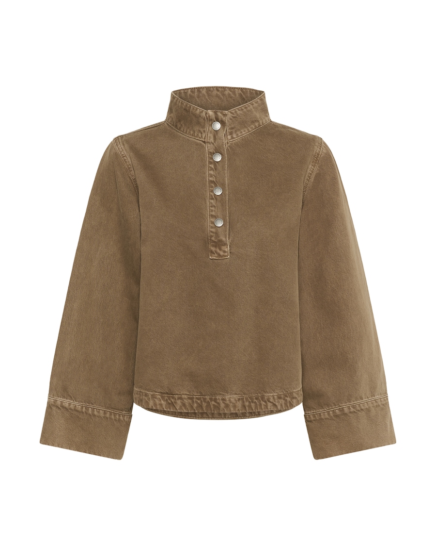 Рубашка My Essential Wardrobe MWAbby 175, сепия
Рубашка My Essential Wardrobe MWAbby 175, сепия