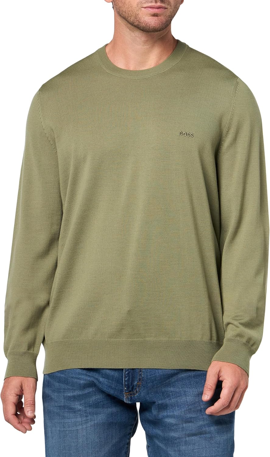 Свитер мужской BOSS Small Logo, шерсть, Kalamata Green
Свитер мужской BOSS Small Logo, шерсть, Kalamata Green