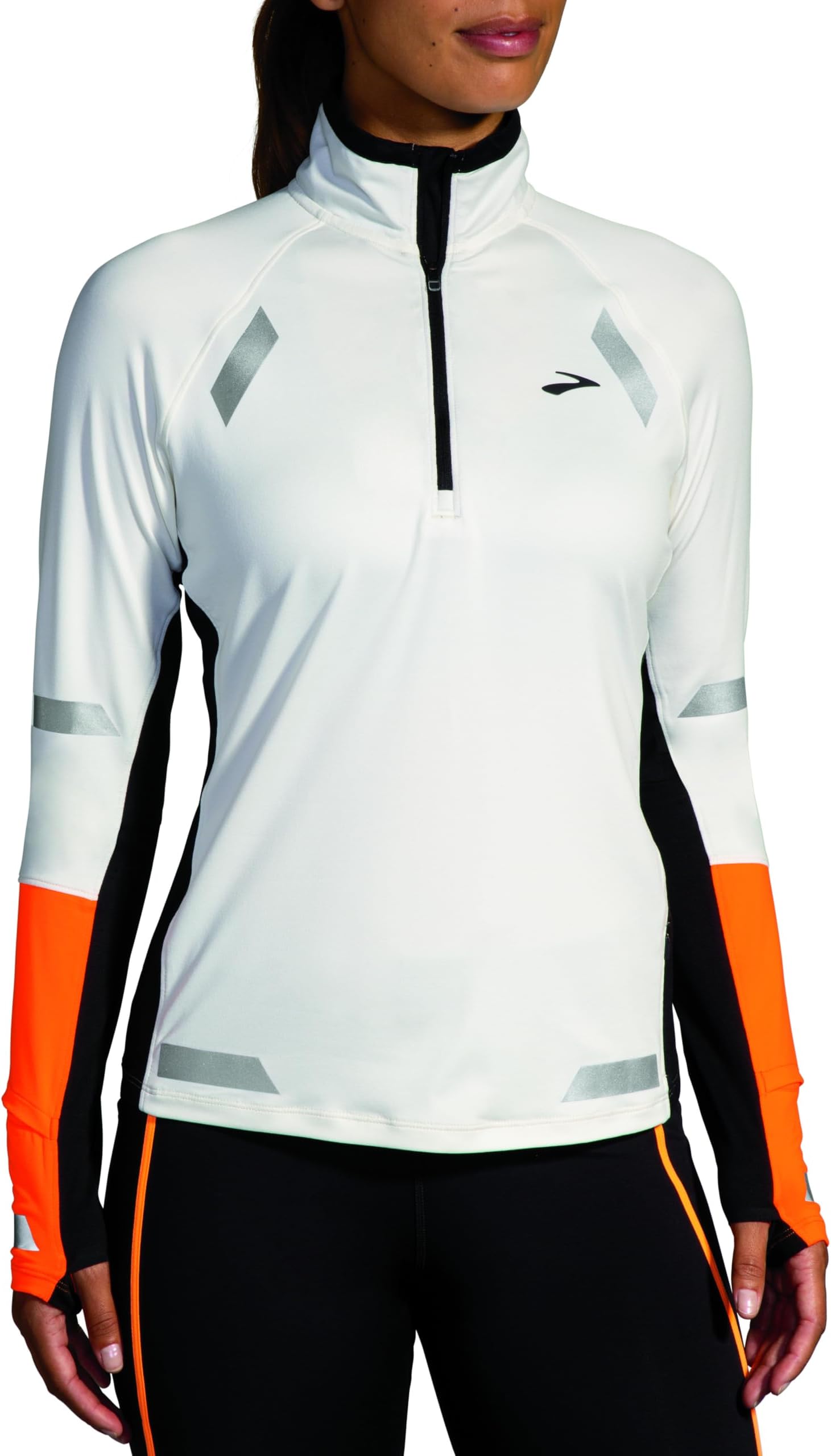 Толстовка Brooks Run Visible 1/2 Zip 2.0, цвет Ecru/Fluoro Flash/Black
Толстовка Brooks Run Visible 1/2 Zip 2.0, цвет Ecru/Fluoro Flash/Black