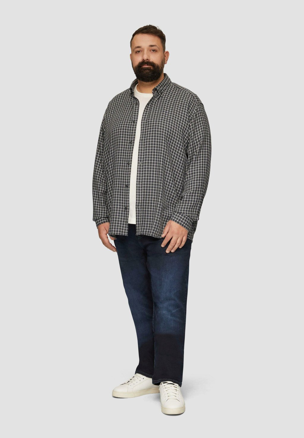 Рубашка s.Oliver, серый 
Рубашка s.Oliver, серый