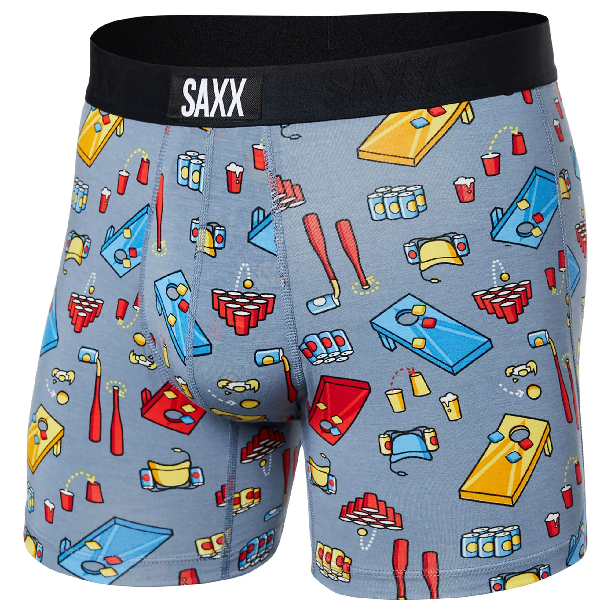 Мужские боксерские трусы Vibe Saxx, Beer Olympics/Grey
Мужские боксерские трусы Vibe Saxx, Beer Olympics/Grey