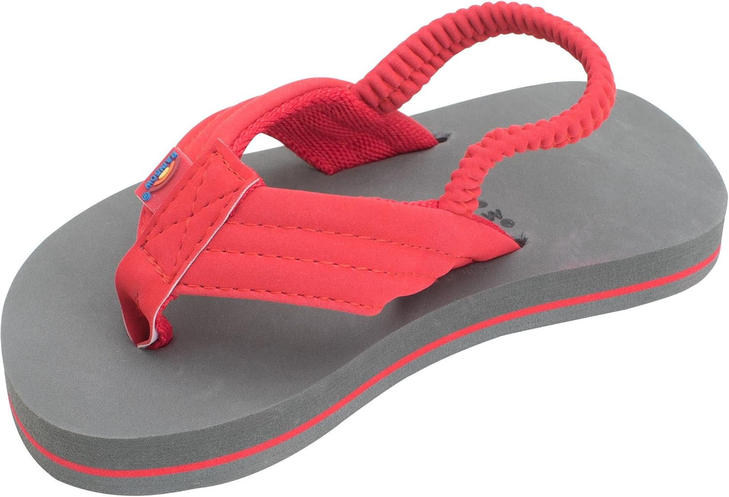 Детские сандалии Rainbow Sandals Grombow с мягкой резиновой подошвой, неопрена ремешком и задним ремешком, серый
Детские сандалии Rainbow Sandals Grombow с мягкой резиновой подошвой, неопрена ремешком и задним ремешком, серый