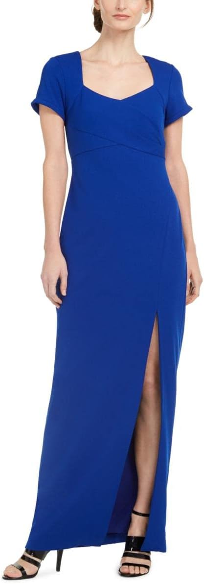 Женское вечернее платье Calvin Klein с короткими рукавами и разрезом, Blue
Женское вечернее платье Calvin Klein с короткими рукавами и разрезом, Blue