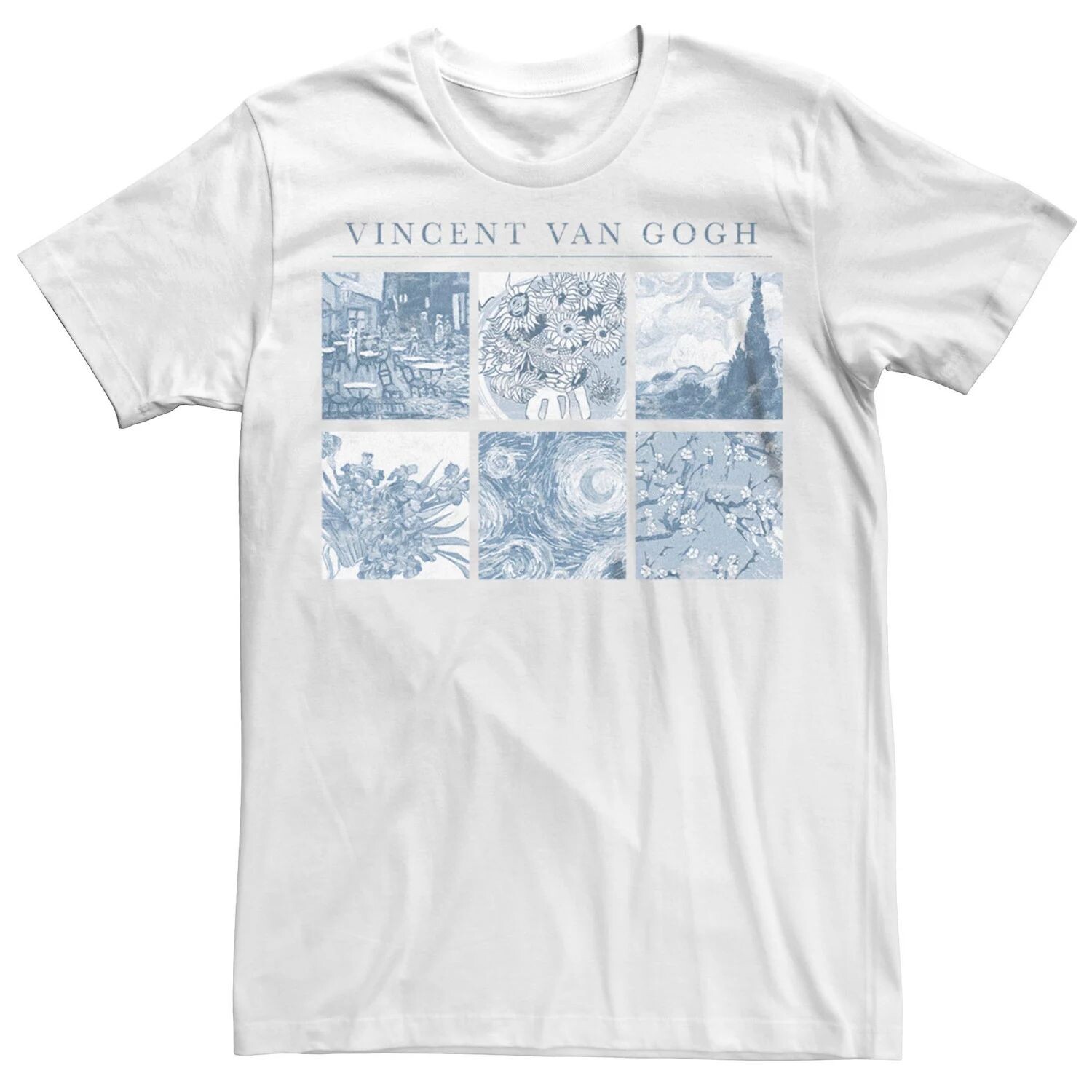 Мужская синяя футболка с вставками Vincent Van Gogh Generic, Синий, Мужская синяя футболка с вставками Vincent Van Gogh Generic
Мужская синяя футболка с вставками Vincent Van Gogh Generic, Синий, Мужская синяя футболка с вставками Vincent Van Gogh Generic