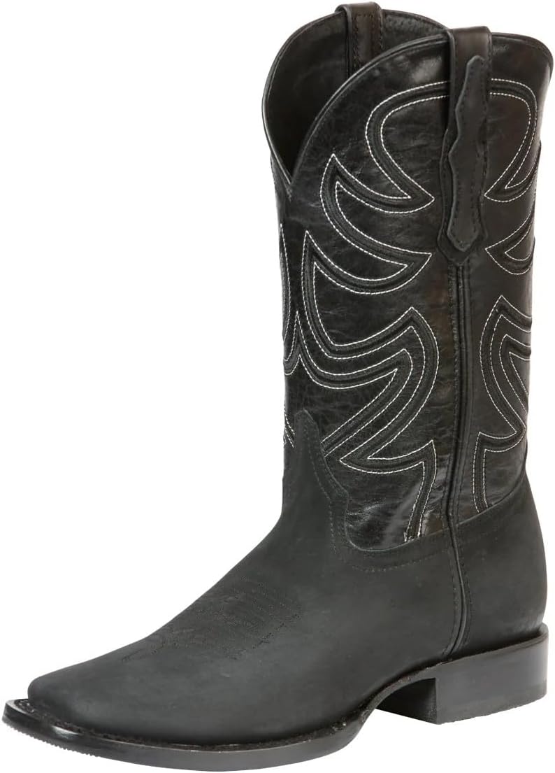 Мужские вестерн-ботинки El General Cowboy из нубуковой кожи черного цвета Generic
Мужские вестерн-ботинки El General Cowboy из нубуковой кожи черного цвета Generic