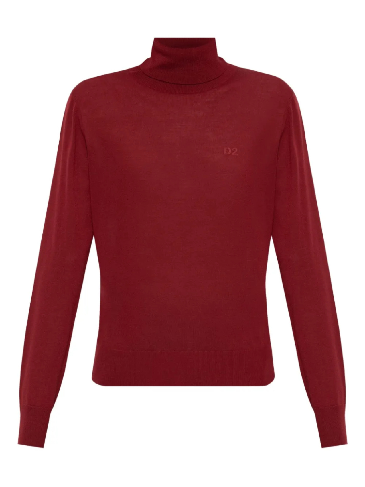 DSQUARED2 свитер из натуральной шерсти, красный 
DSQUARED2 свитер из натуральной шерсти, красный