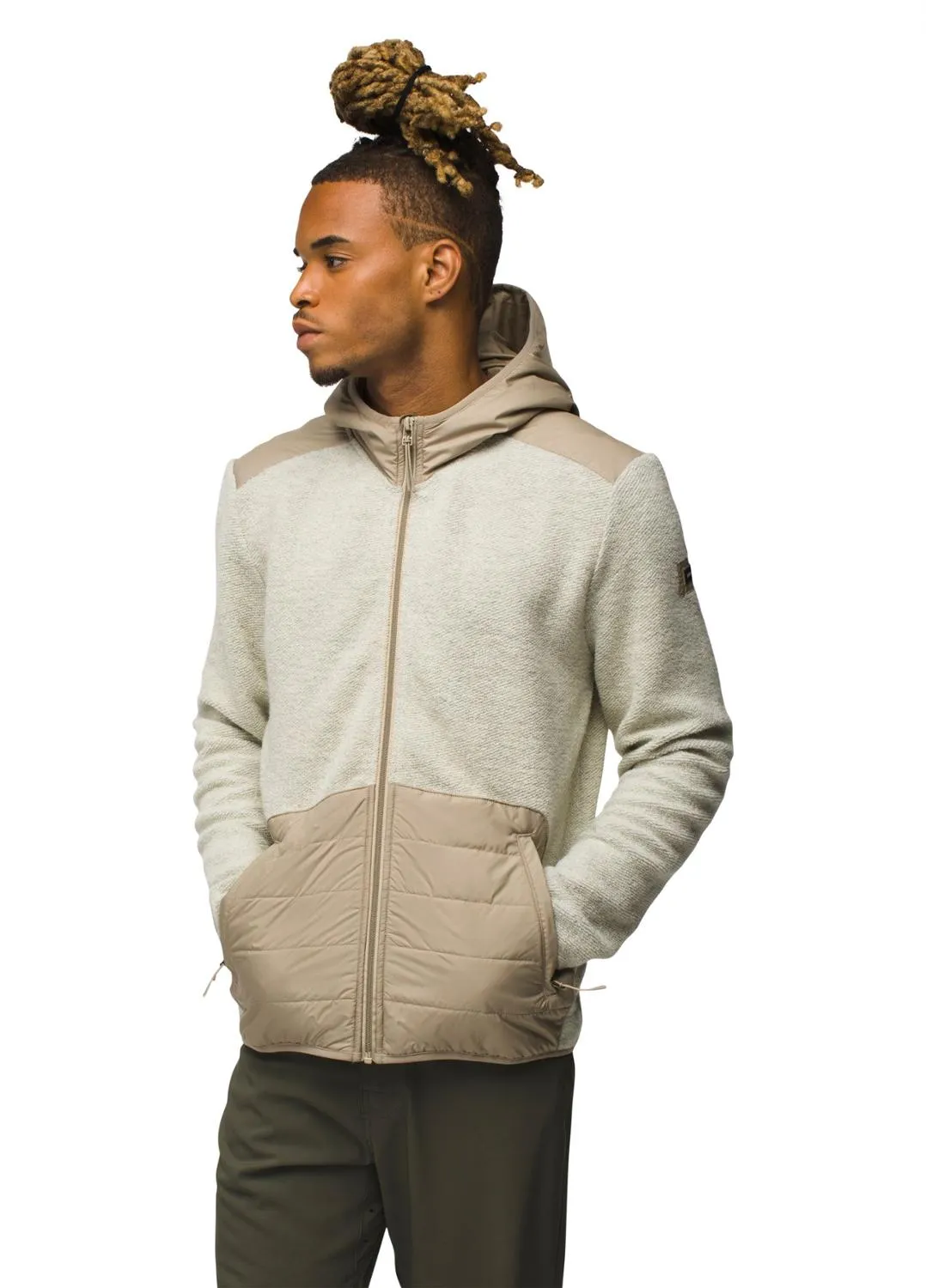 Ворсистая флисовая куртка на молнии мужская prAna, Chalk
Ворсистая флисовая куртка на молнии мужская prAna, Chalk