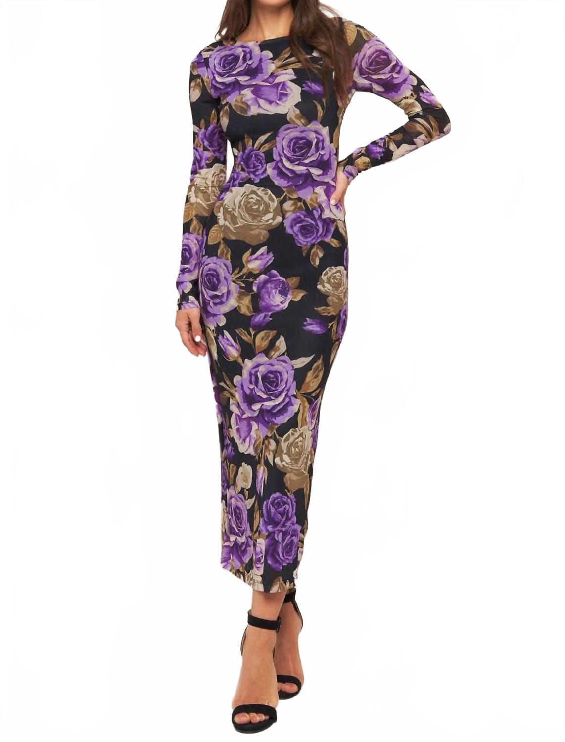 FLYING TOMATO Платье-миди с цветочным принтом и сетчатым верхом, фиолетового цвета
FLYING TOMATO Платье-миди с цветочным принтом и сетчатым верхом, фиолетового цвета