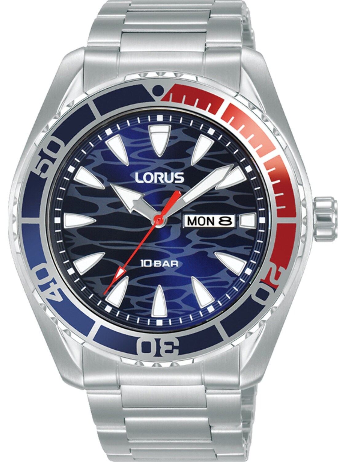 LORUS Серебряные аналоговые часы
LORUS Серебряные аналоговые часы