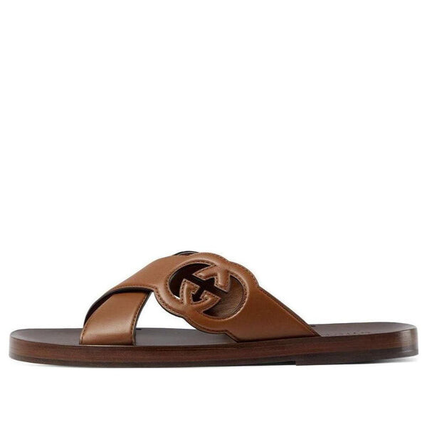 Тапочки side interlocking g slide sandals 'brown' Gucci, коричневый
Тапочки side interlocking g slide sandals 'brown' Gucci, коричневый