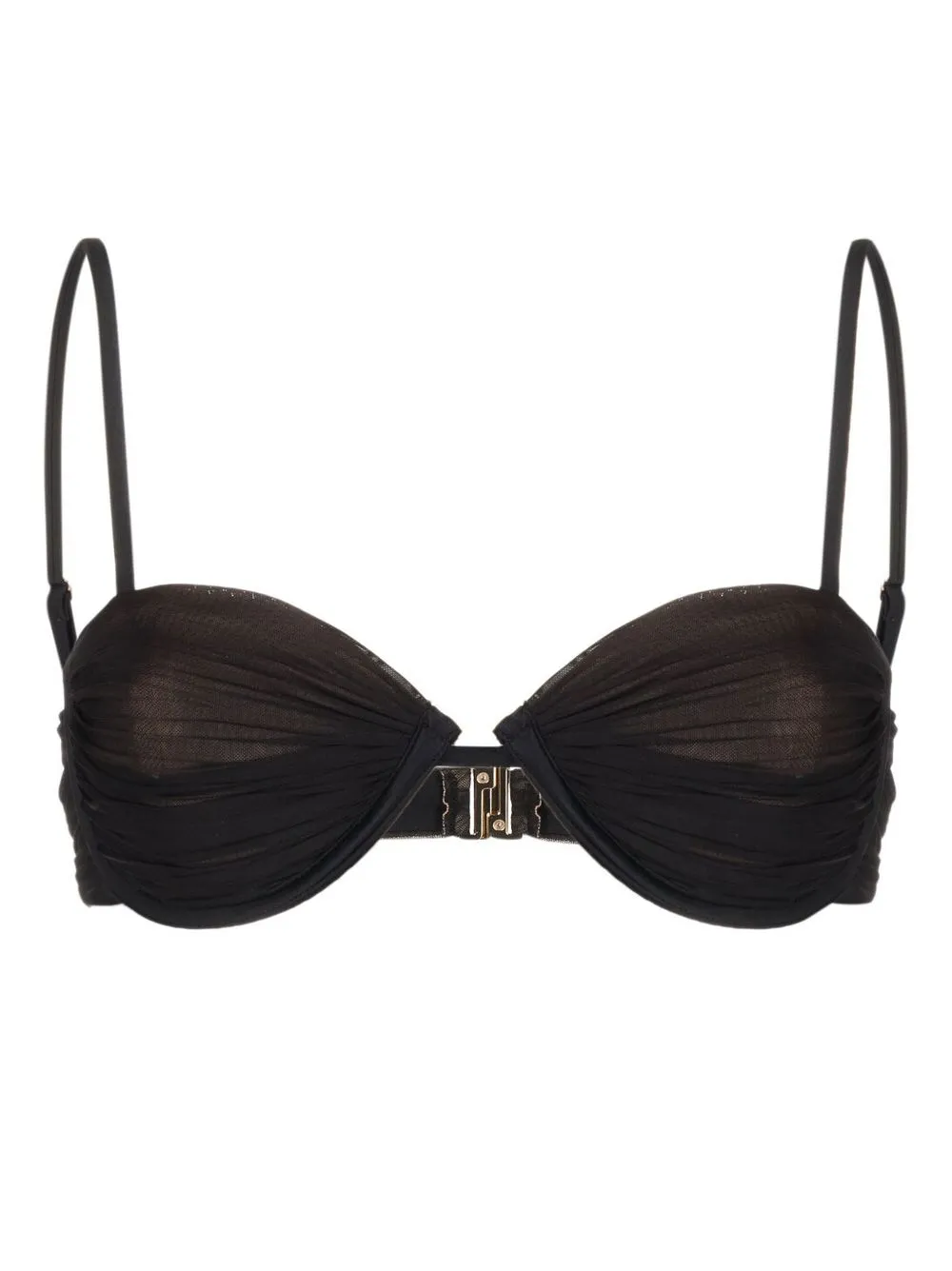 Сетчатый топ бикини Self-Portrait, коричневый
Сетчатый топ бикини Self-Portrait, коричневый