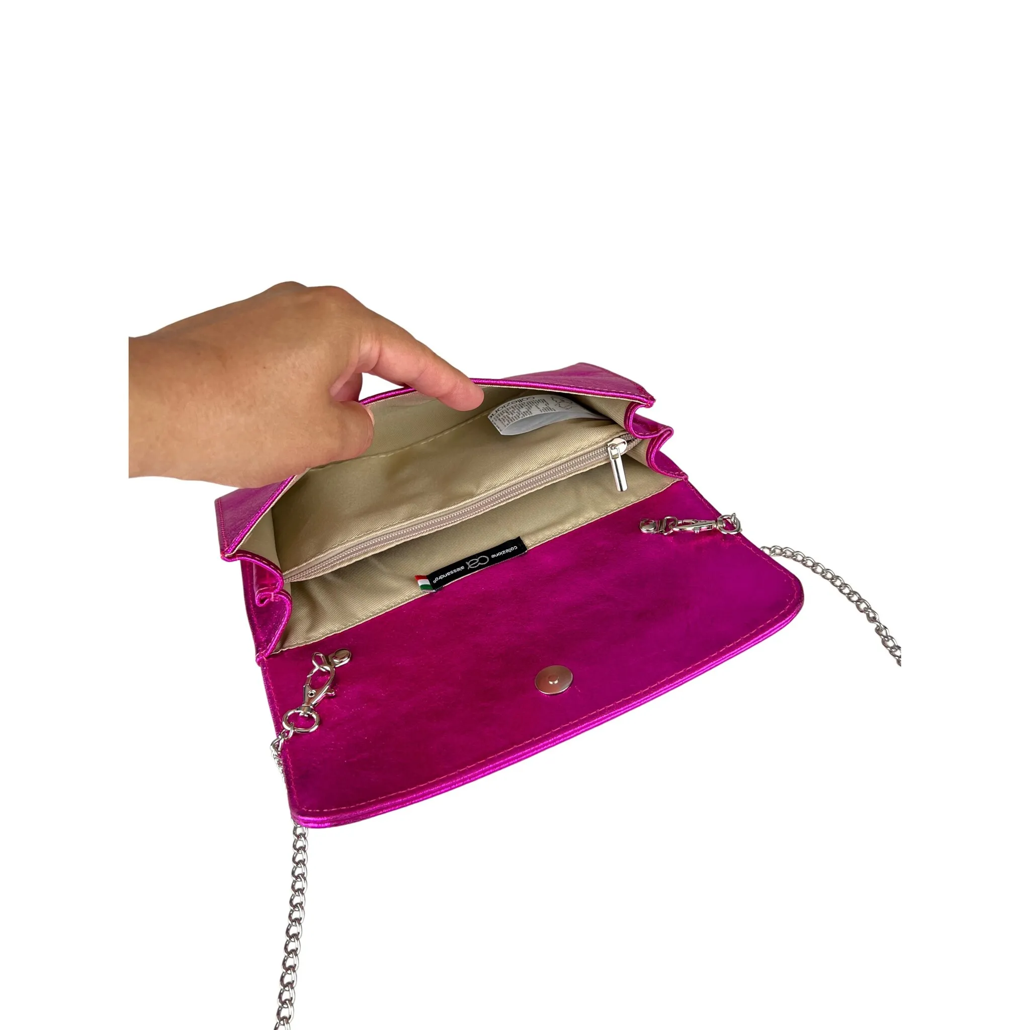 Сумка-клатч COLLEZIONE ALESSANDRO "Элегантность" из кожи с отдельными отделениями, фуксия, Розовый, Сумка-клатч COLLEZIONE ALESSANDRO "Элегантность" из кожи с отдельными отделениями, фуксия
Сумка-клатч COLLEZIONE ALESSANDRO "Элегантность" из кожи с отдельными отделениями, фуксия, Розовый, Сумка-клатч COLLEZIONE ALESSANDRO "Элегантность" из кожи с отдельными отделениями, фуксия