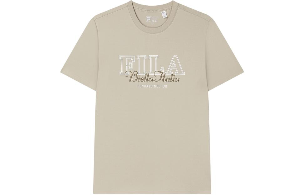 Футболка мужская кремово-коричневая Fila, коричневый
Футболка мужская кремово-коричневая Fila, коричневый