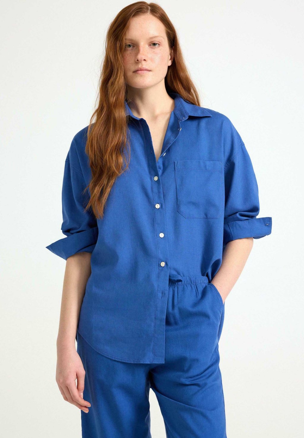 Рубашка Lindex, синий
Рубашка Lindex, синий