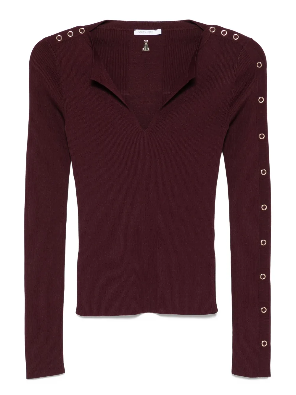 Толстовка в рубчик с V-образным вырезом Patrizia Pepe, фиолетовый
Толстовка в рубчик с V-образным вырезом Patrizia Pepe, фиолетовый