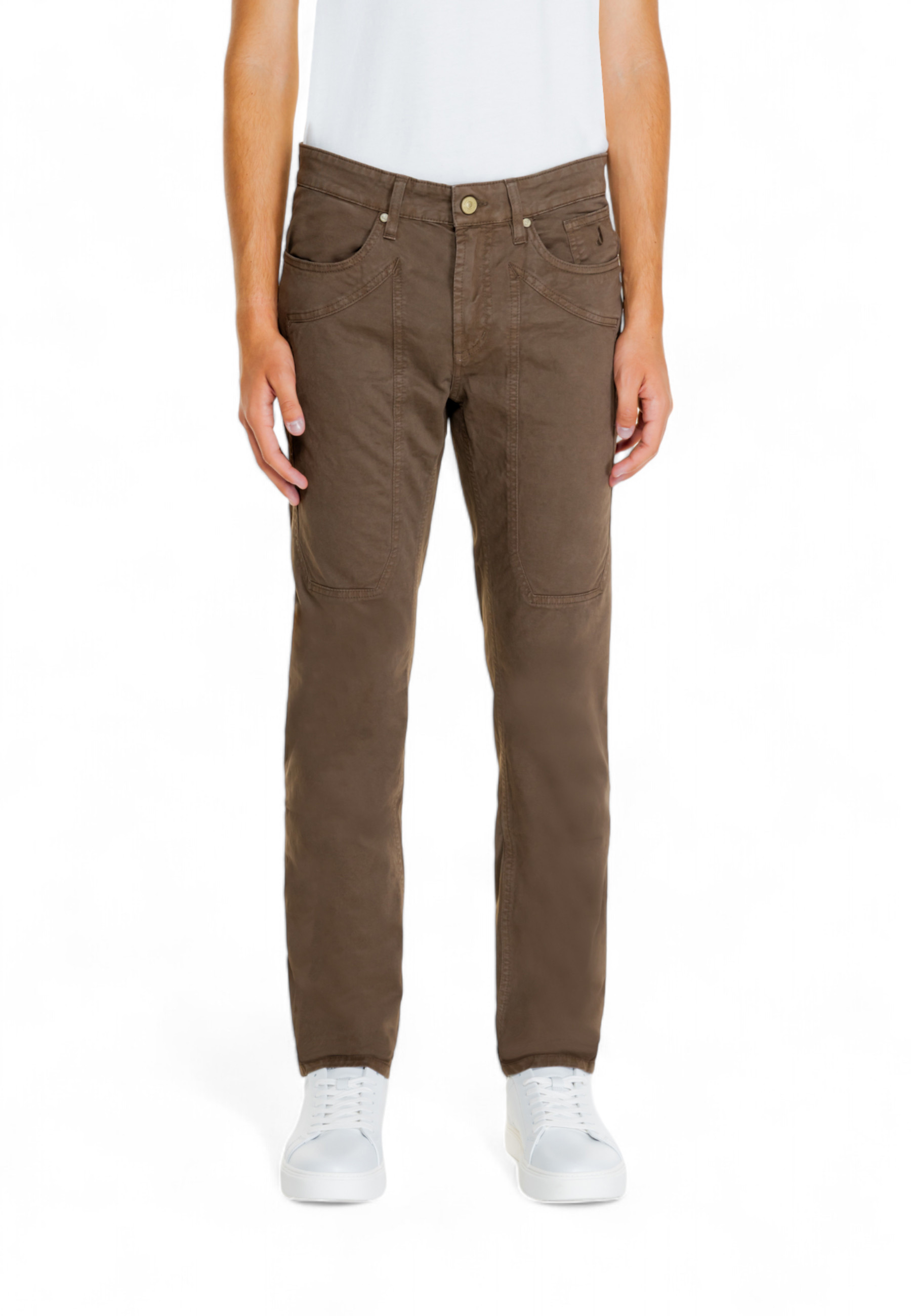 Джинсы мужские Jeckerson прямые, коричневый
Джинсы мужские Jeckerson прямые, коричневый