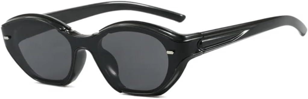 Популярные модные солнцезащитные очки «кошачий глаз» для женщин, ретро-очки из резины, разные цвета, защита от УФ-излучения UV400, трендовые мужские солнцезащитные очки в стиле панк с заклепками TVTBBVV, Black Black
Популярные модные солнцезащитные очки «кошачий глаз» для женщин, ретро-очки из резины, разные цвета, защита от УФ-излучения UV400, трендовые мужские солнцезащитные очки в стиле панк с заклепками TVTBBVV, Black Black