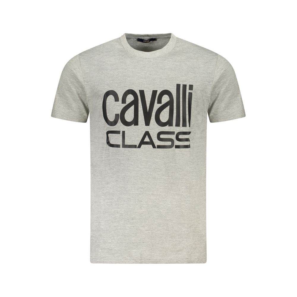 Серая хлопковая футболка Cavalli Class, серый
Серая хлопковая футболка Cavalli Class, серый