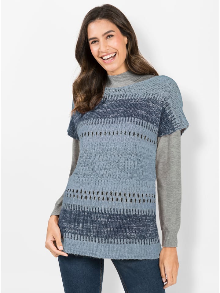 Жилет-свитер в сине-голубой узор WITT WEIDEN
Жилет-свитер в сине-голубой узор WITT WEIDEN