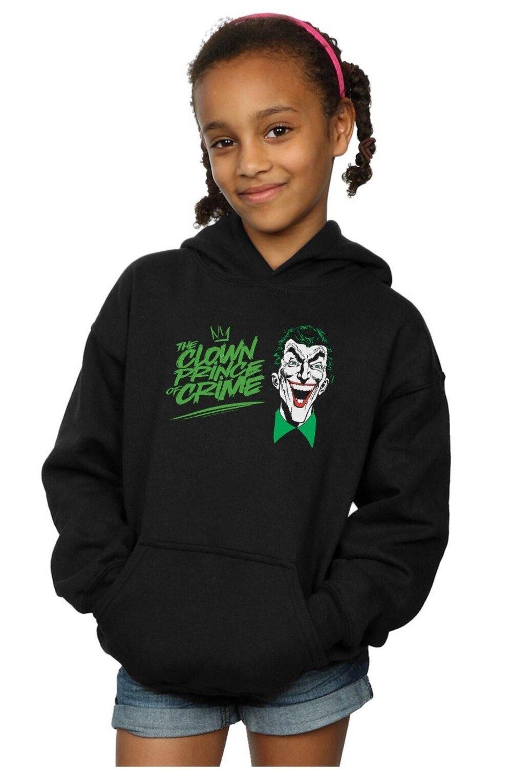 Толстовка с капюшоном «Бэтмен Джокер», «Клоун-принц преступности» DC Comics, черный
Толстовка с капюшоном «Бэтмен Джокер», «Клоун-принц преступности» DC Comics, черный