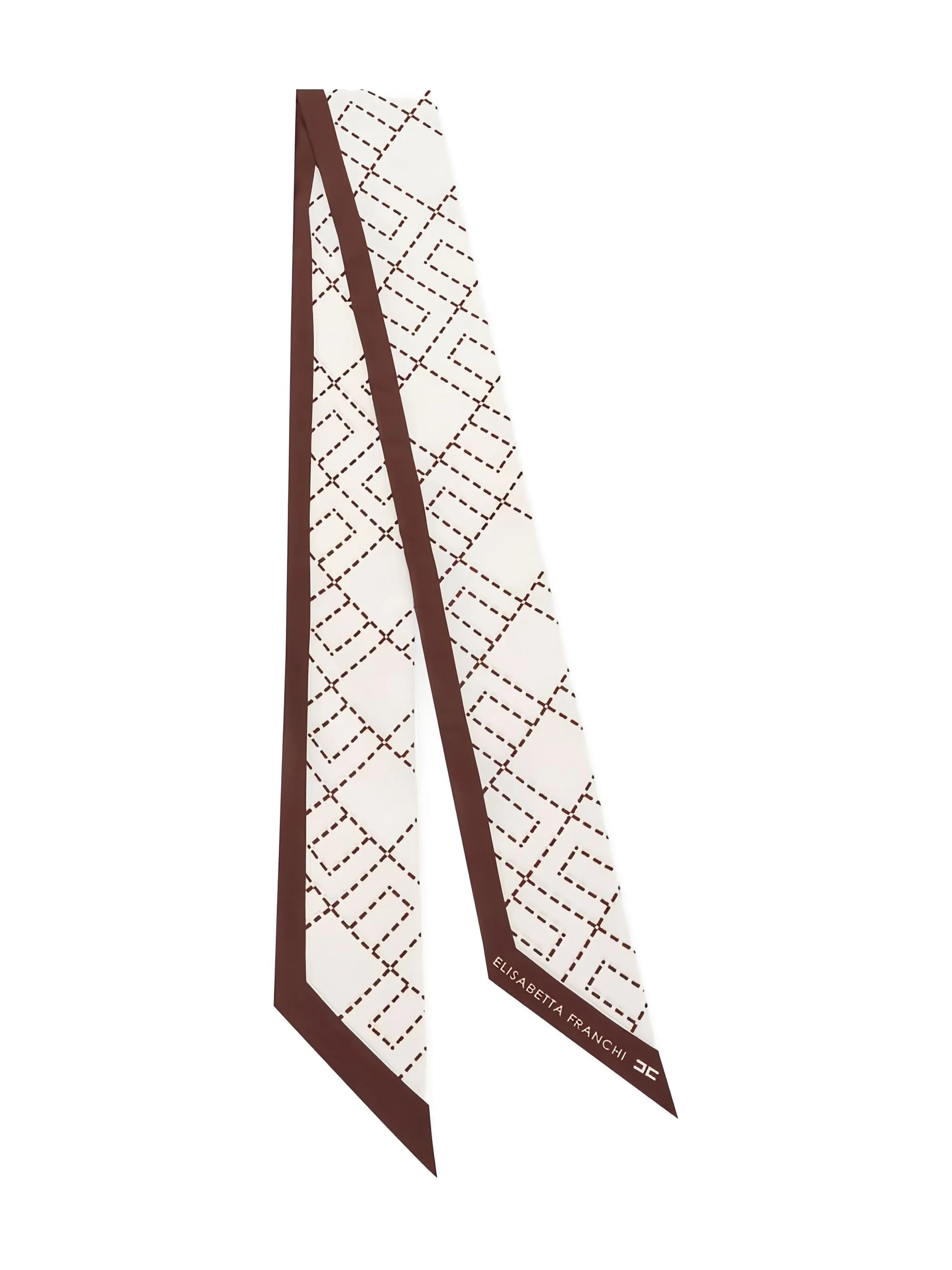 Шелковый платок Elisabetta Franchi, бежевый
Шелковый платок Elisabetta Franchi, бежевый