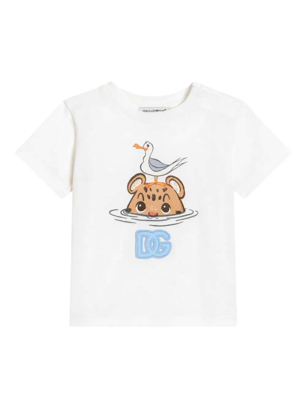 Футболка с графичным принтом Dolce & Gabbana Kids, белый
Футболка с графичным принтом Dolce & Gabbana Kids, белый