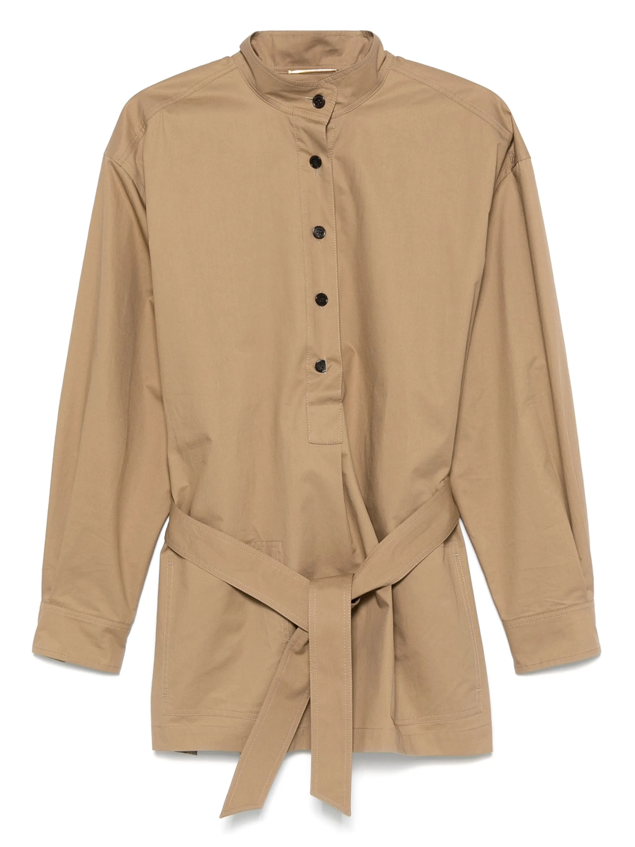 Топ с поясом Saint Laurent, коричневый
Топ с поясом Saint Laurent, коричневый