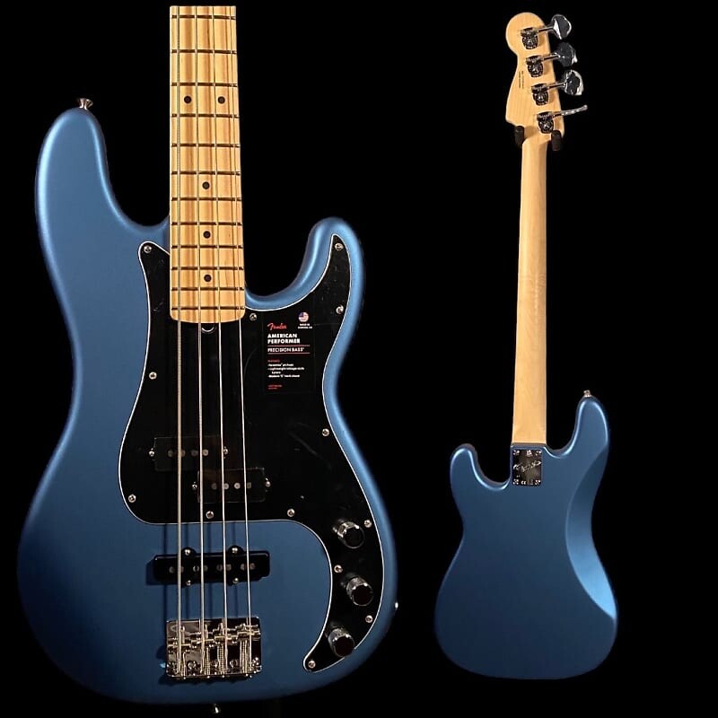 Басс гитара Fender American Performer Precision Bass - Satin Lake Placid Blue with Maple Fingerboard
Басс гитара Fender American Performer Precision Bass - Satin Lake Placid Blue with Maple Fingerboard