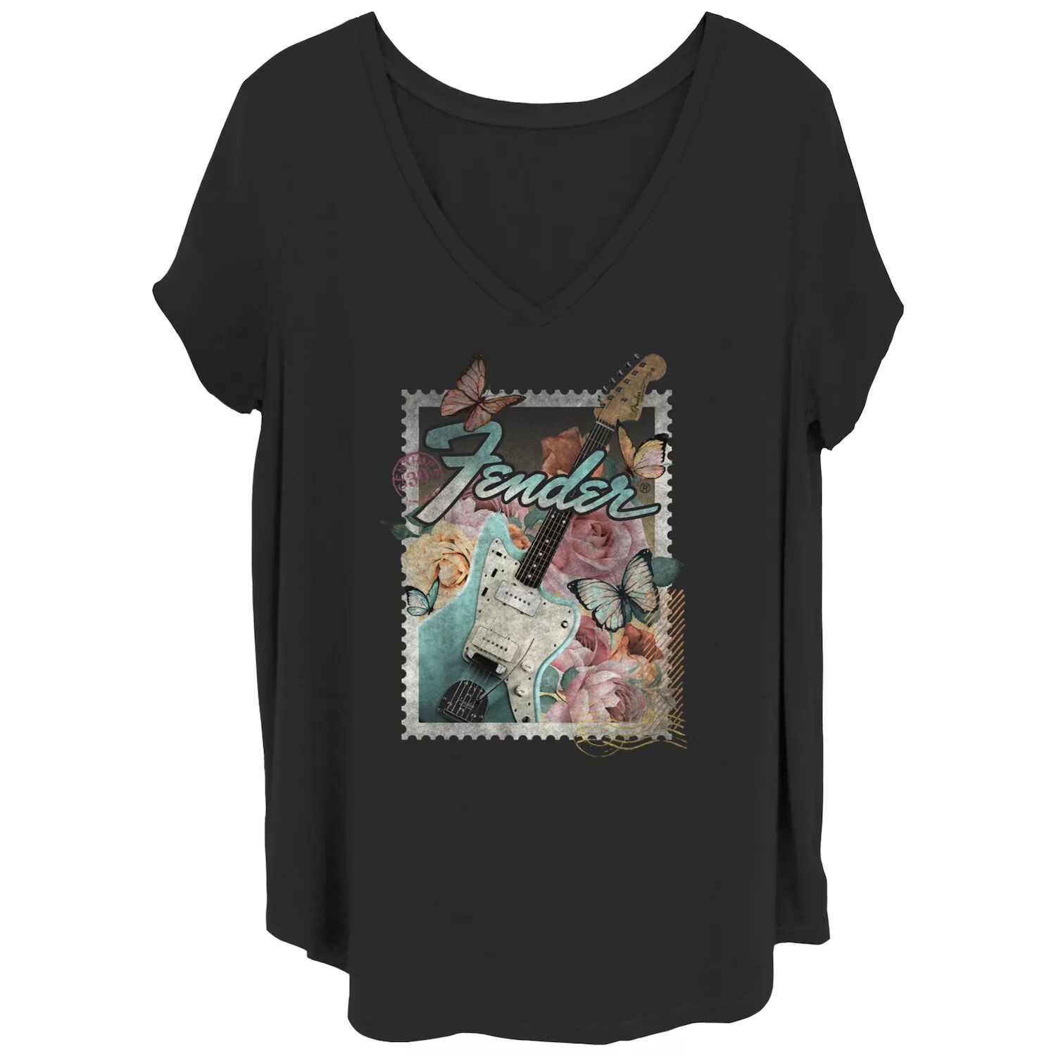 Футболка Fender Stamp Redux для юниоров больших размеров с V-образным вырезом Licensed Character
Футболка Fender Stamp Redux для юниоров больших размеров с V-образным вырезом Licensed Character