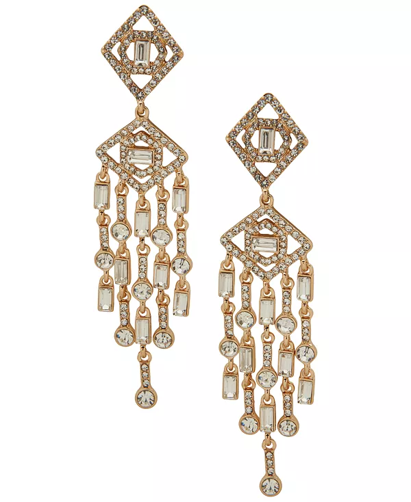 Серьги с линейным паве из стеклянной и каменной мозаики Karl Lagerfeld Paris, gold-tone
Серьги с линейным паве из стеклянной и каменной мозаики Karl Lagerfeld Paris, gold-tone