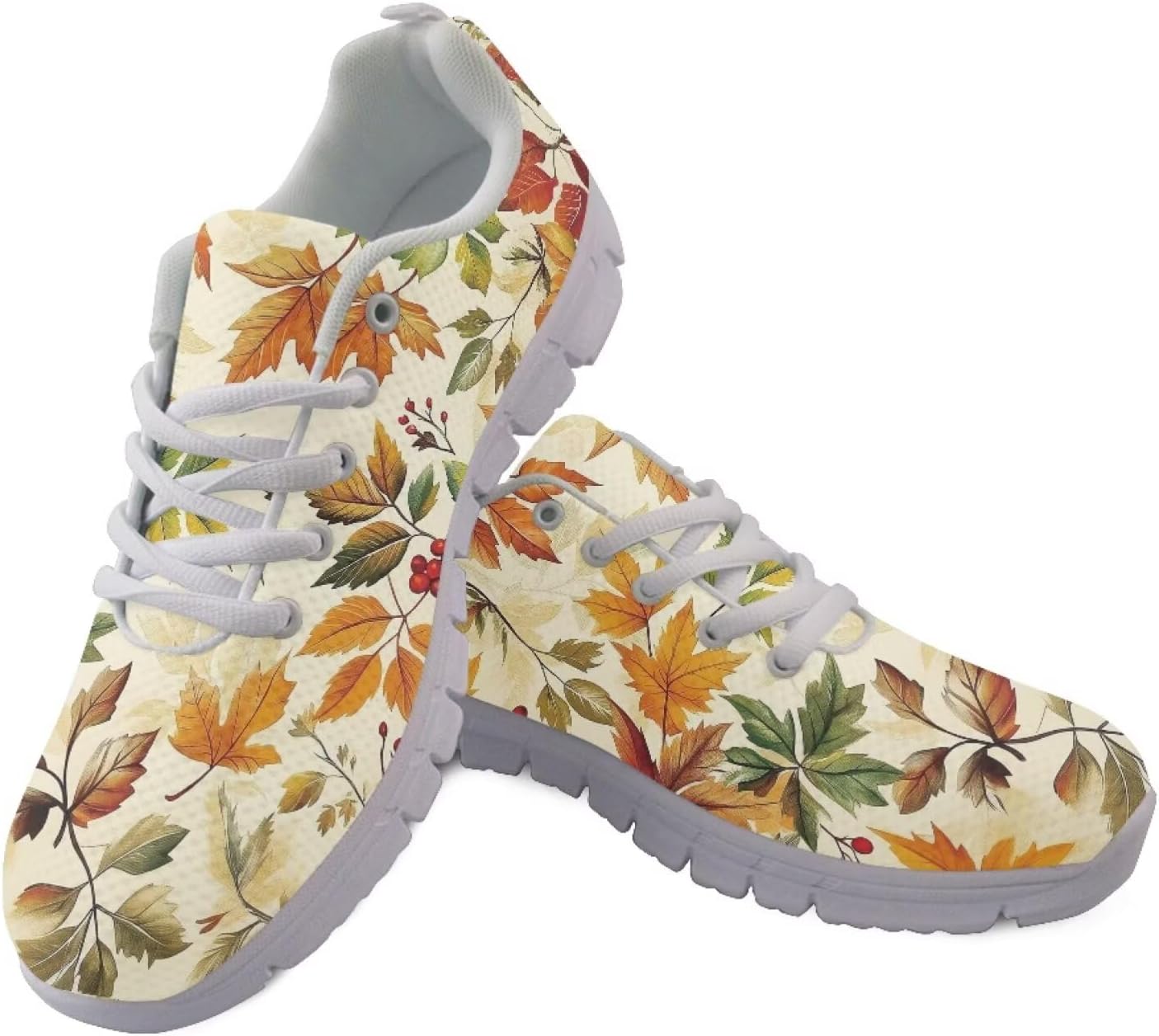 Кроссовки Jeiento Fashion для женщин и мужчин, спортивная обувь для ходьбы, плоская рабочая обувь, легкие дышащие сетчатые теннисные кроссовки, Autumn Maple Leaves
Кроссовки Jeiento Fashion для женщин и мужчин, спортивная обувь для ходьбы, плоская рабочая обувь, легкие дышащие сетчатые теннисные кроссовки, Autumn Maple Leaves