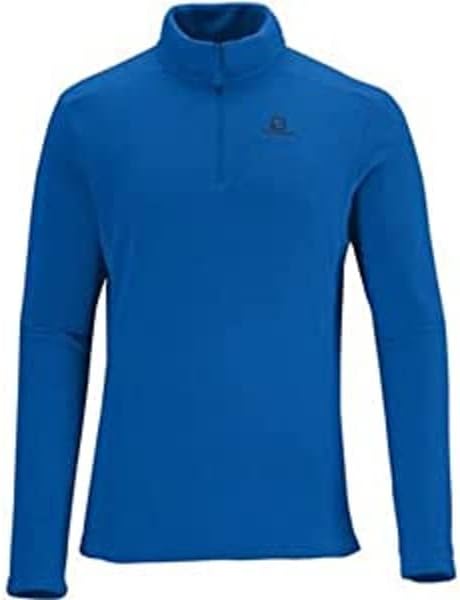 Salomon мужская куртка Mid Layer с полумолнией Panorama, Union Blue
Salomon мужская куртка Mid Layer с полумолнией Panorama, Union Blue