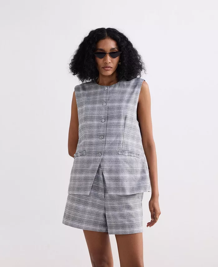 Женские шорты из хлопкового твида Reistor, белый
Женские шорты из хлопкового твида Reistor, белый