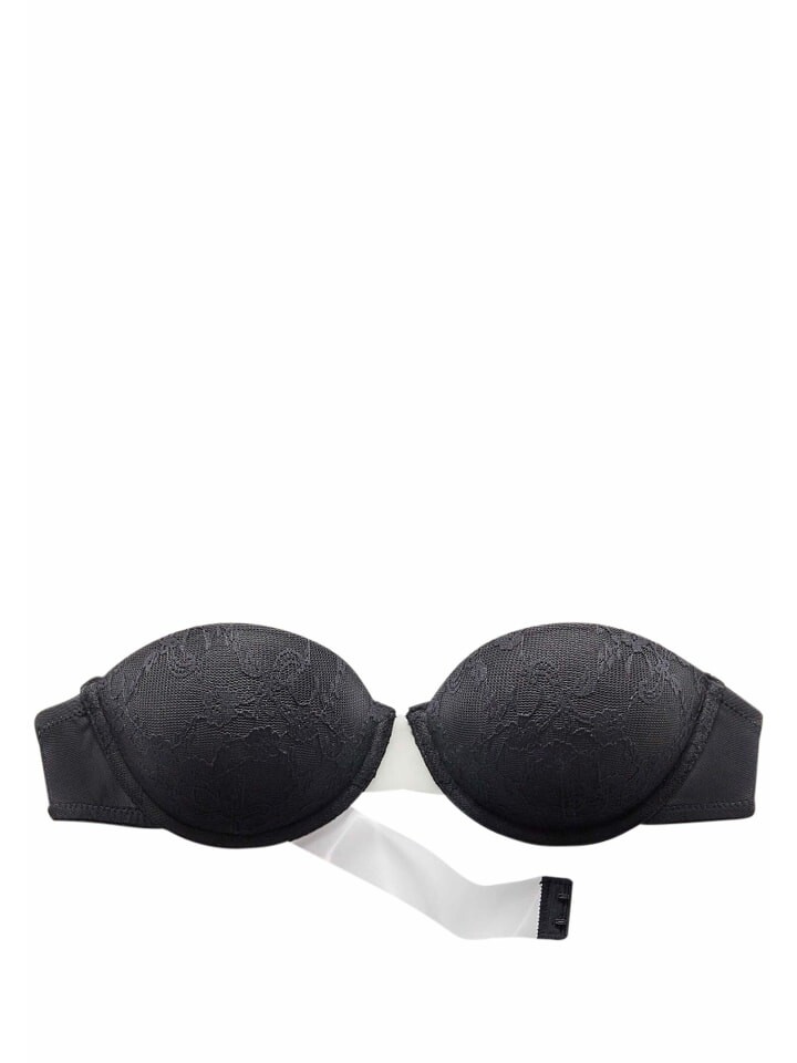 Бюстгальтер на косточках LASCANA, черный
Бюстгальтер на косточках LASCANA, черный