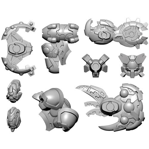 Миниатюра Privateer Press Warcaster Neo-Mechanika: Empyrean - Sentinel Weapon Pack, Variant B (Game On! Sale)
Миниатюра Privateer Press Warcaster Neo-Mechanika: Empyrean - Sentinel Weapon Pack, Variant B (Game On! Sale)