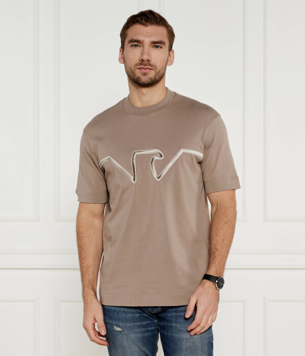 Футболка мужская Emporio Armani свободного кроя, бежевый
Футболка мужская Emporio Armani свободного кроя, бежевый